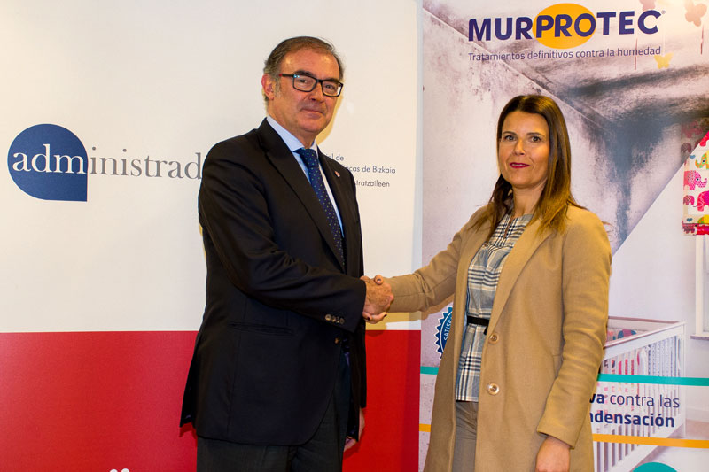 CAFBIZKAIA firma un convenio de patrocinio y colaboración con la compañía MURPROTEC