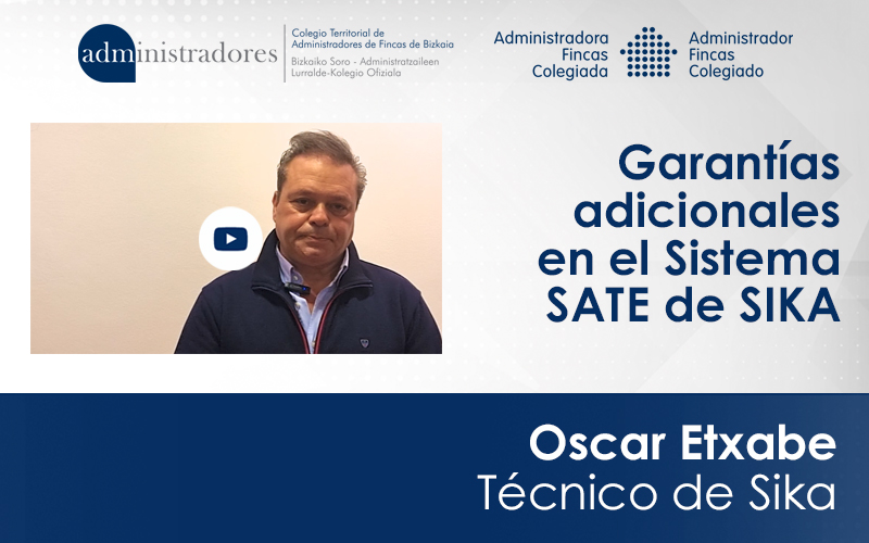 Óscar Etxabe, Técnico de la empresa Sika, nos habla de las garantías adicionales en el Sistema SATE de SIKA