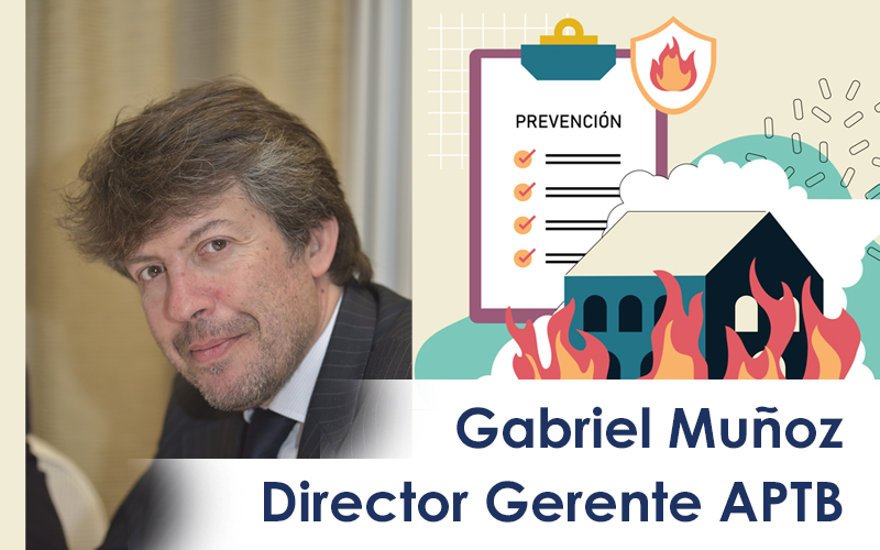 Gabriel Muñoz, Director-Gerente de la Asociación Profesional de Técnicos de Bomberos, nos habla de la prevención de incendios en edificios residenciales