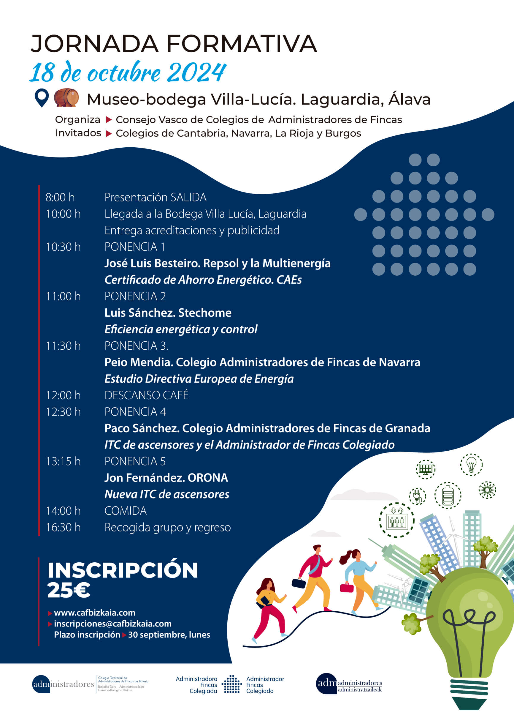 Programa de la Jornada de Laguardia